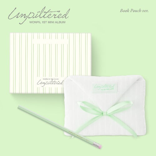 PRE-ORDER: WONPIL (DAY6) 1st Mini Album - Unpiltered (Book Pouch Ver.)