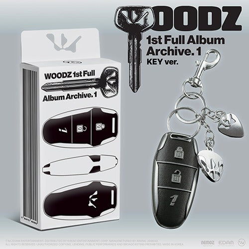 WOODZ 1st Full Album - Archive. 1 (Key Ver.) (Limited Edition)