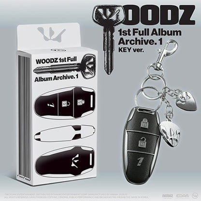 WOODZ 1st Full Album - Archive. 1 (Key Ver.) (Limited Edition)