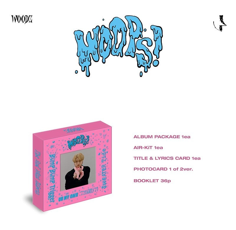 WOODZ 2nd MINI ALBUM 'WOOPS!' (KiT Album)