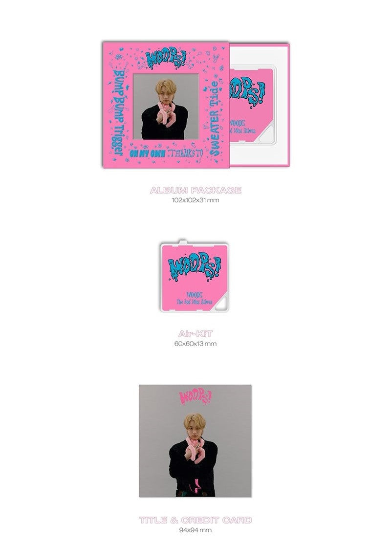 WOODZ 2nd MINI ALBUM 'WOOPS!' (KiT Album)