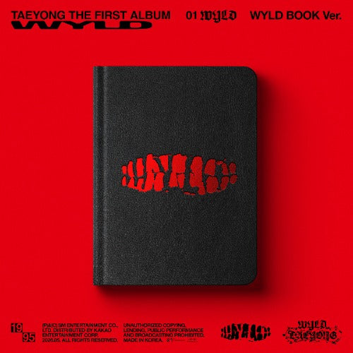 PRE-ORDER: TAEYONG (NCT) The 1st Album - WYLD (WYLD BOOK Ver.)