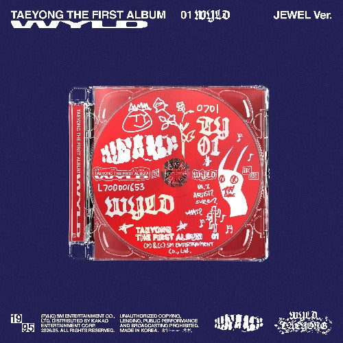 PRE-ORDER: TAEYONG (NCT) The 1st Album - WYLD (Jewel Case Ver.)