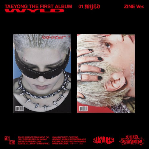TAEYONG (NCT) The 1st Album - WYLD (Zine Ver.) (Random)