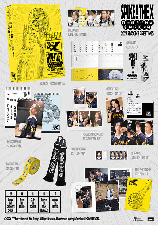 PRE-ORDER: Xdinary Heroes 2027 Season’s Greetings - SPIKE! THE X