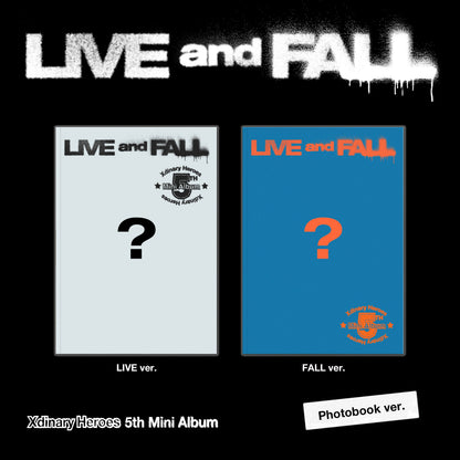 Xdinary Heroes 5th Mini Album – LIVE and FALL (Random)
