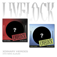 Load image into Gallery viewer, Xdinary-Heroes Mini Album Vol. 4 – Livelock (DIGIPACK Ver.) (Random)
