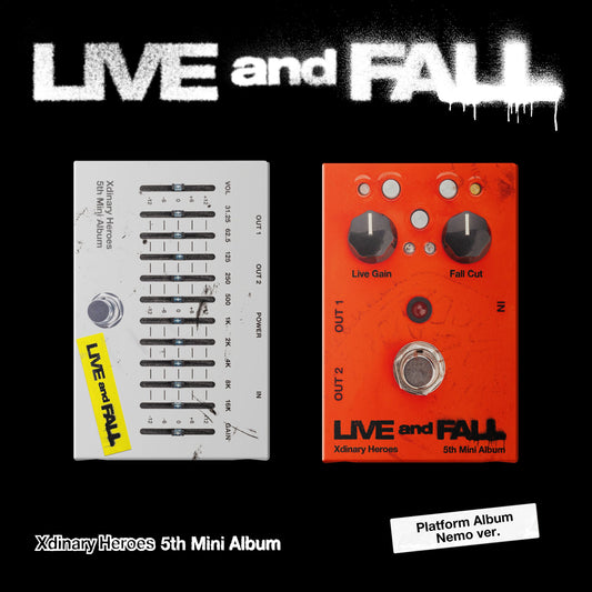 PRE-ORDER: Xdinary Heroes 5th Mini Album – LIVE and FALL (Platform Album Nemo Ver.) (Random)