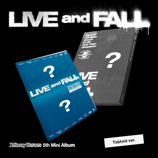 PRE-ORDER: Xdinary Heroes 5th Mini Album – LIVE and FALL (Tabloid Ver.)