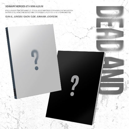 PRE-ORDER: Xdinary Heroes 8th Mini Album - DEAD AND (Photobook Ver.) (Random)