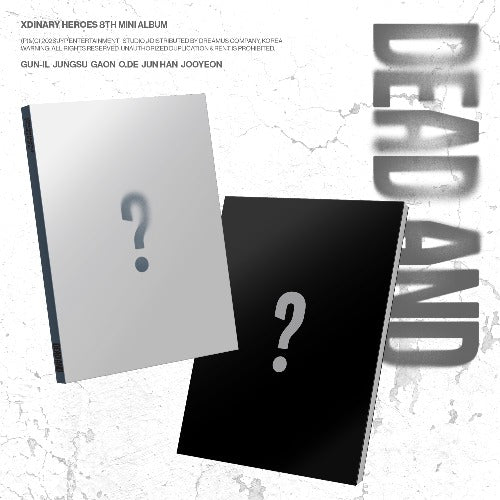 PRE-ORDER: Xdinary Heroes 8th Mini Album - DEAD AND (Photobook Ver.) (Random)