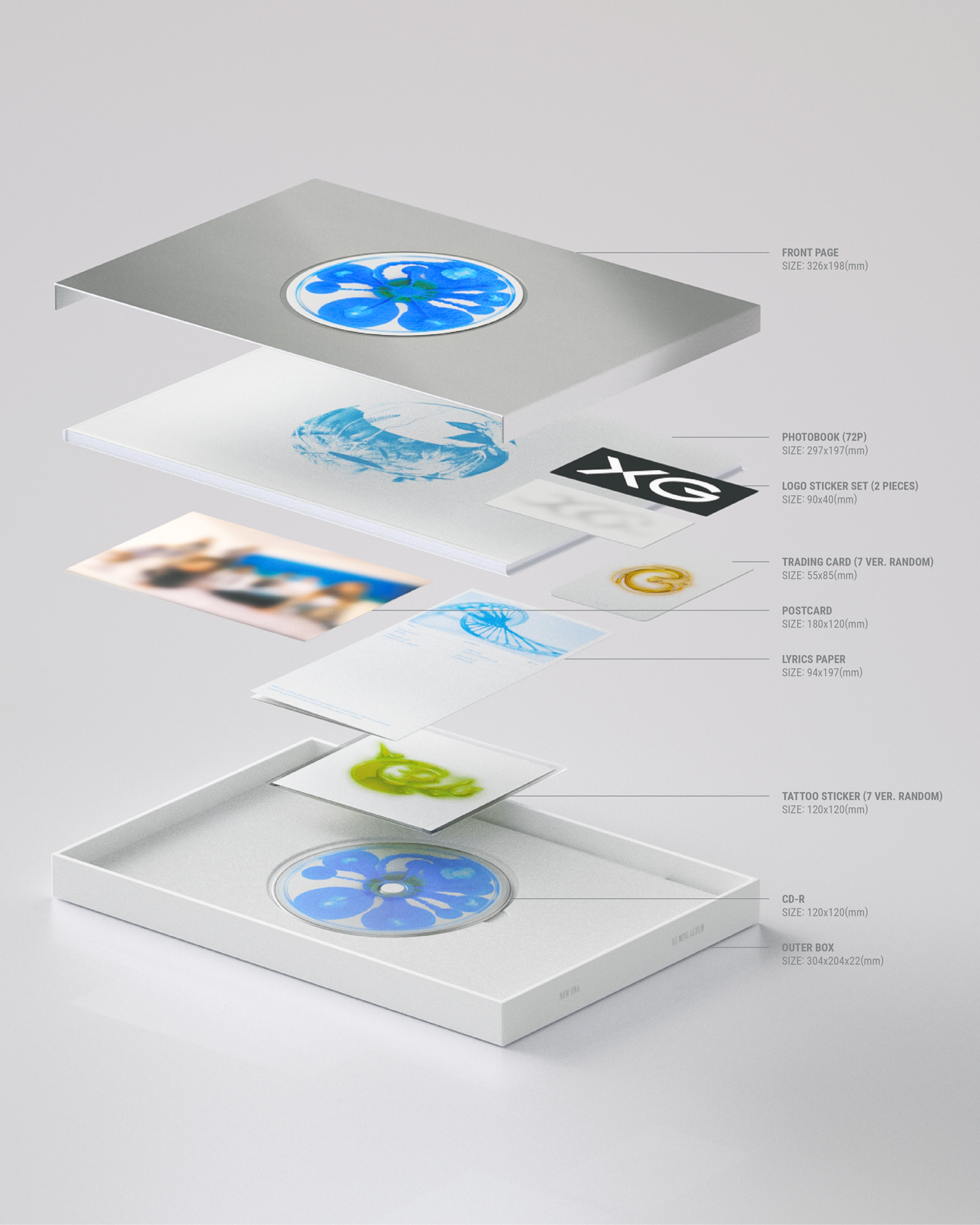 XG Mini Album Vol. 1 - NEW DNA (Random)