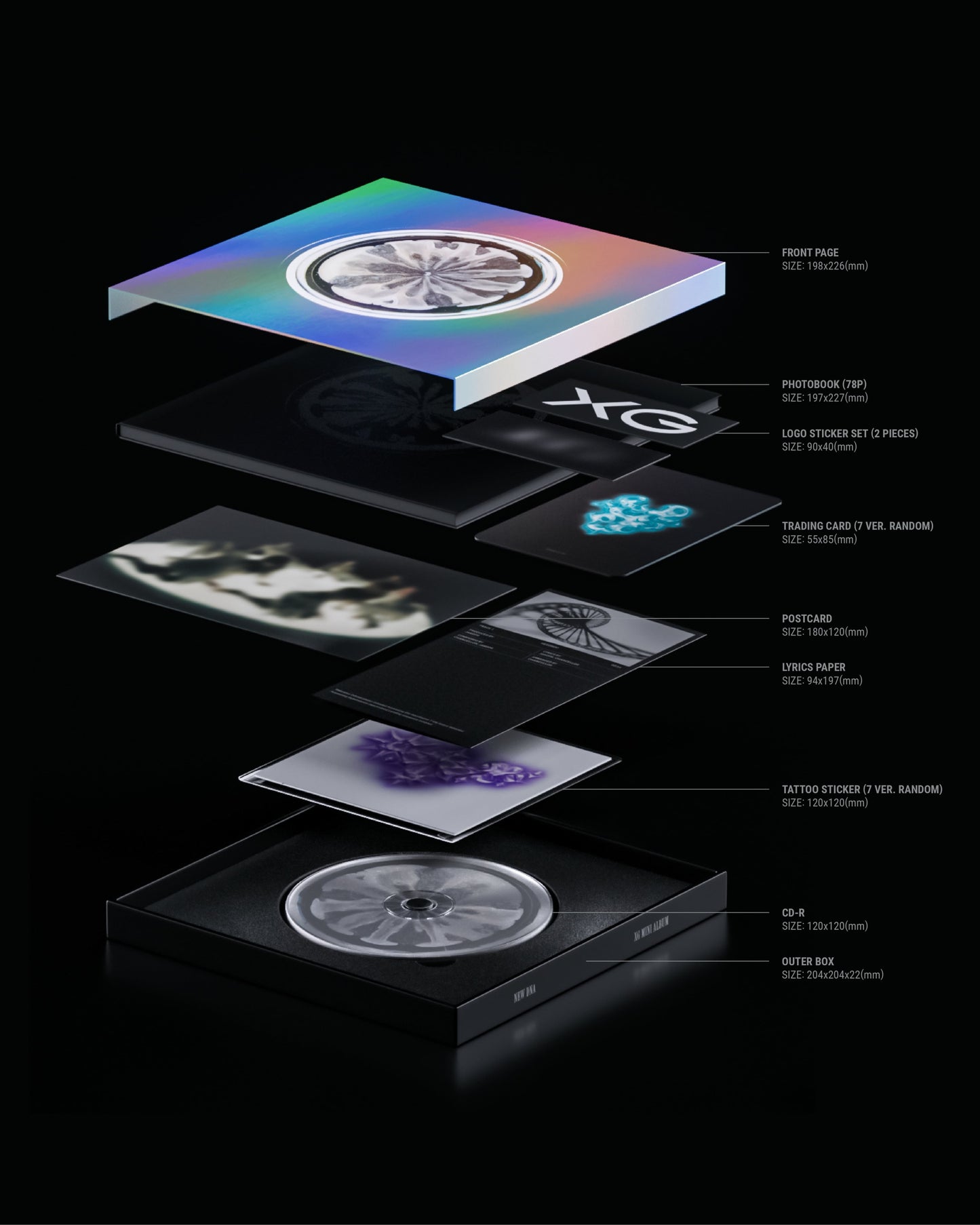 XG Mini Album Vol. 1 - NEW DNA (Random)