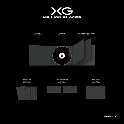 XG Single Album – MILLION PLACES