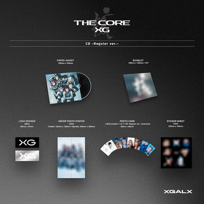 XG 1st Full Album - THE CORE (Kaku) (Regular Ver.)