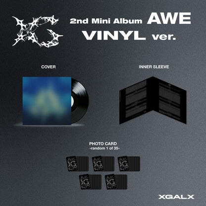 XG 2nd Mini Album - Awe (VINYL Ver.) (Limited Edition)