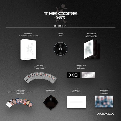 XG 1st Full Album - THE CORE (Kaku) (XG Ver.) Limited Edition