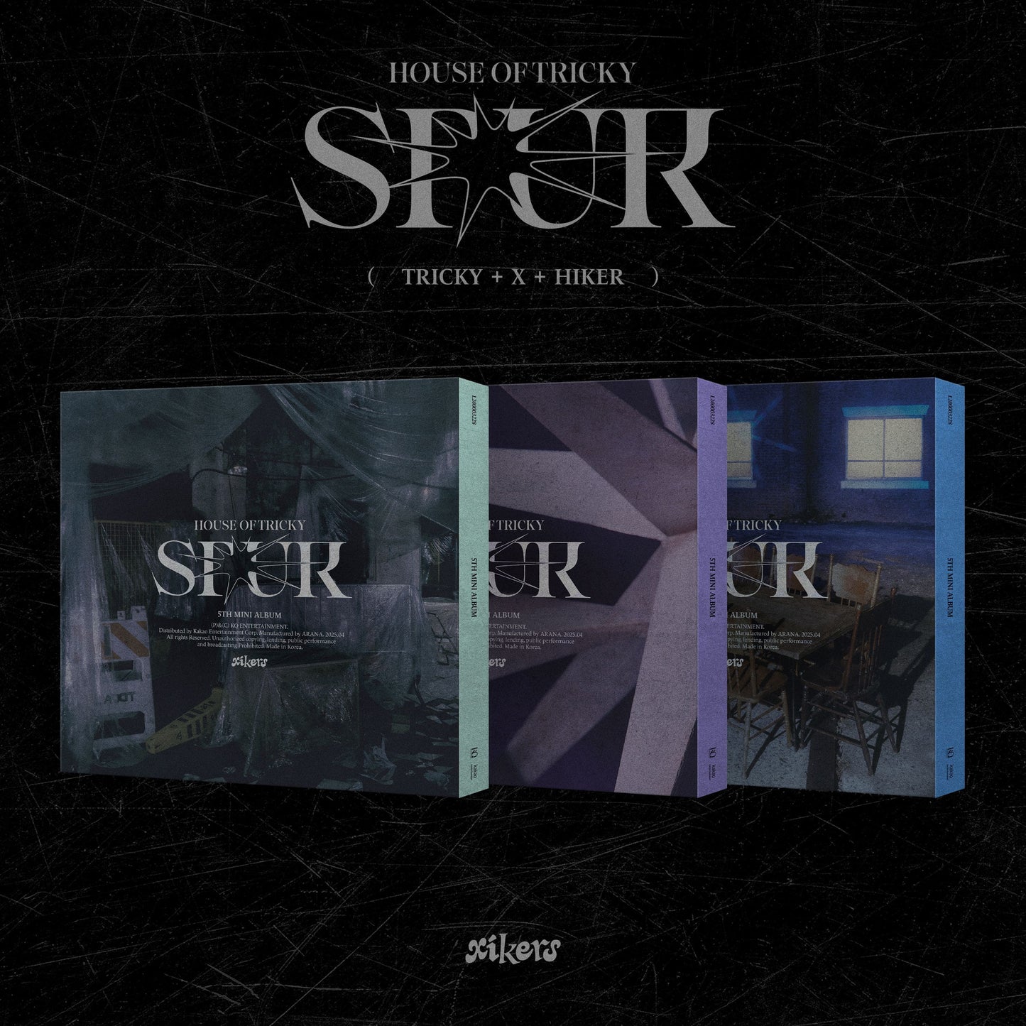 xikers 5th Mini Album – HOUSE OF TRICKY : SPUR