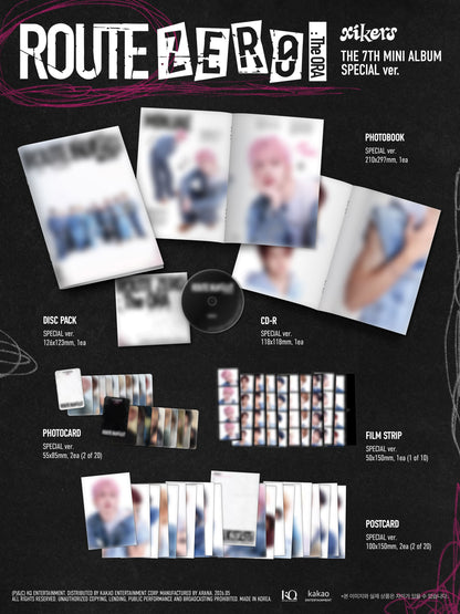 xikers 7th Mini Album - ROUTE ZERO : The ORA (Special Ver.)