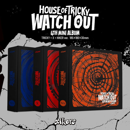xikers 4TH MINI ALBUM – HOUSE OF TRICKY : WATCH OUT (Random)