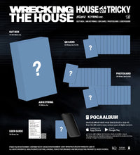 Load image into Gallery viewer, PRE-ORDER: xikers 6th Mini Album - HOUSE OF TRICKY : WRECKING THE HOUSE (KEYRING ver.) (Poca Album)
