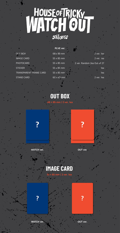 xikers 4TH MINI ALBUM – HOUSE OF TRICKY : WATCH OUT (PLVE Ver.) (Random)