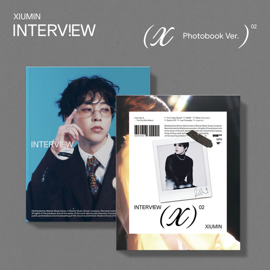 XIUMIN (EXO) The 2nd Mini Album – Interview X (Photobook Ver.)
