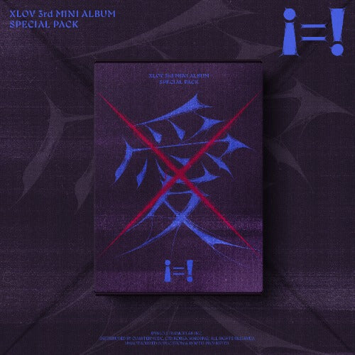 PRE-ORDER: XLOV 3rd Mini Album - i=! (SPECIAL PACK)