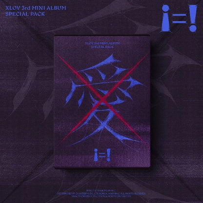 PRE-ORDER: XLOV 3rd Mini Album - i=! (SPECIAL PACK)