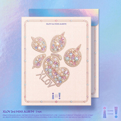 PRE-ORDER: XLOV The 3rd EP Album - i=! (i Ver.)