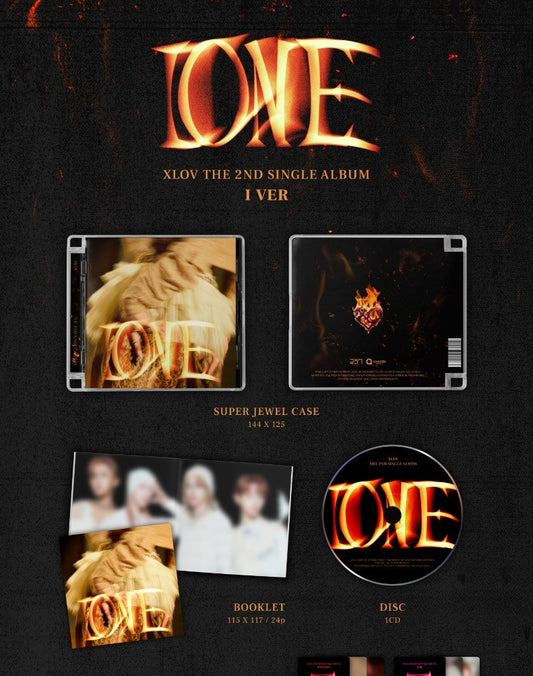 [PRE-OWNED] XLOV The 2nd Album – I ONE