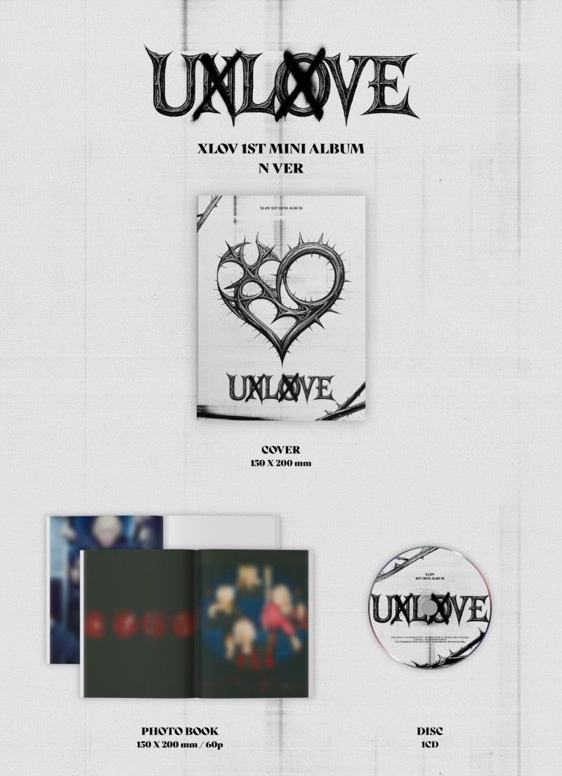XLOV 1st Mini Album - UXLXVE (Random)