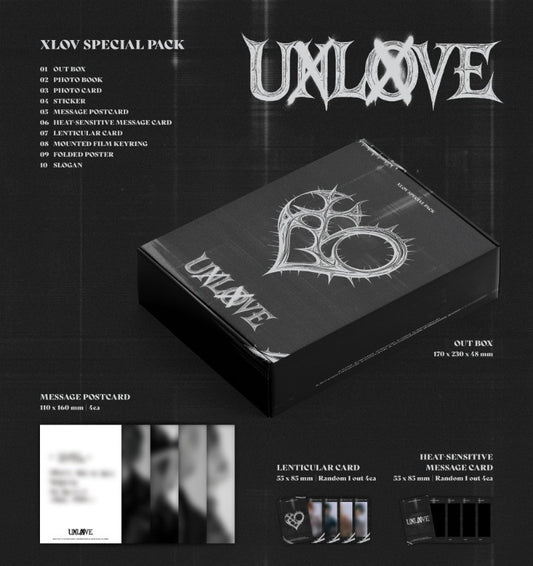 XLOV 1st Mini Album - UXLXVE (SPECIAL PACK)