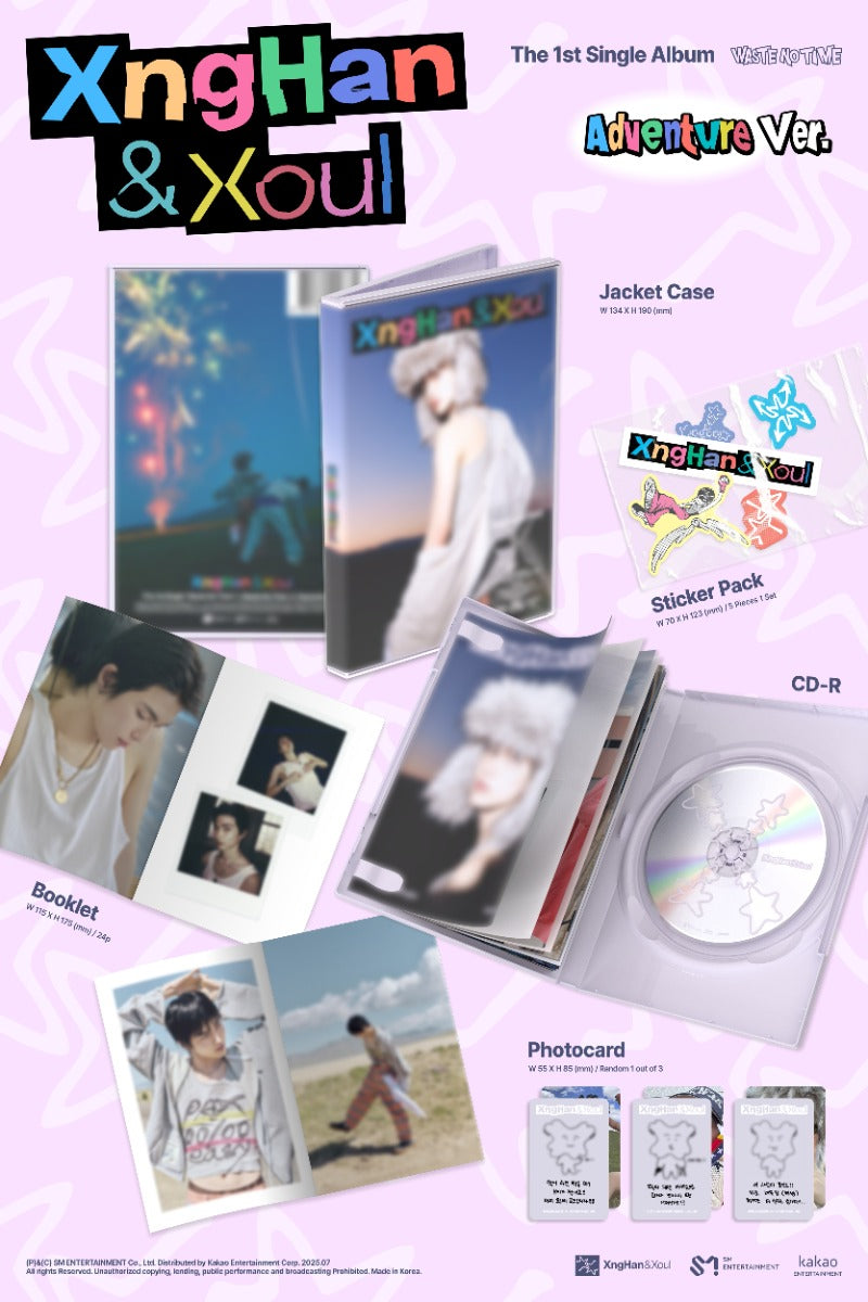 XngHan&Xoul 1st Single – Waste No Time (Adventure Ver.)