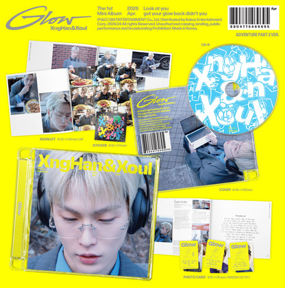 XngHan&Xoul The 1st Mini Album - Glow (Adventure Part 2 Ver.)