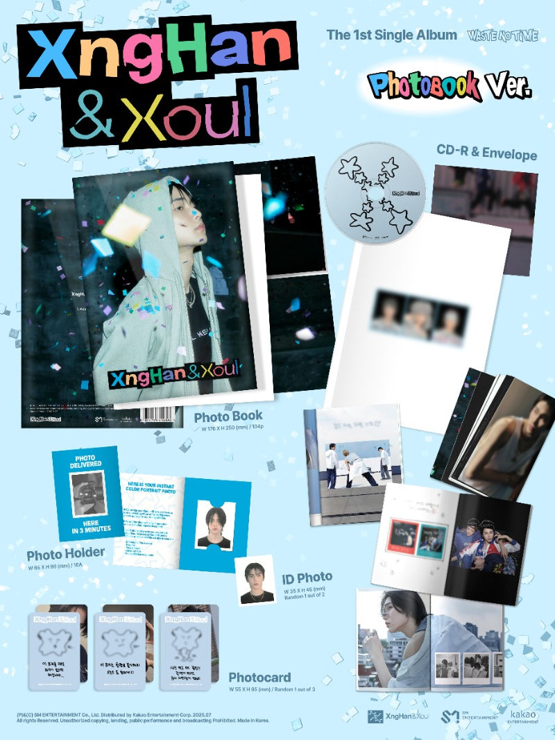 XngHan&Xoul 1st Single – Waste No Time (Photobook Ver.)