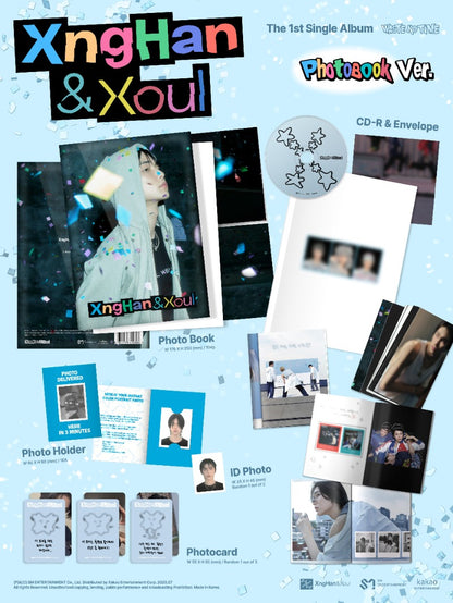 XngHan&Xoul 1st Single – Waste No Time (Photobook Ver.)