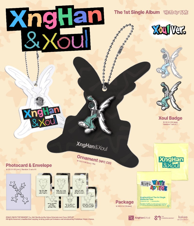 XngHan&Xoul 1st Single – Waste No Time (Xoul Ver.) (Smart Album)