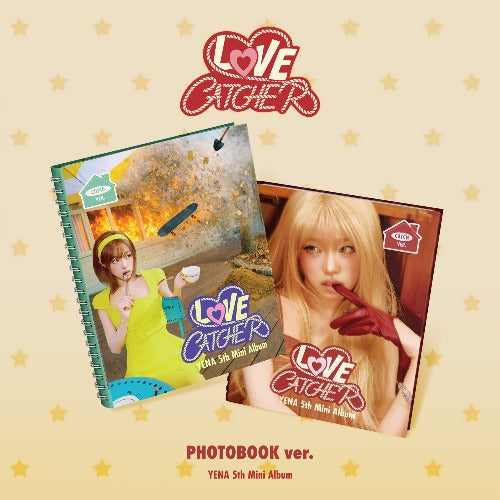 PRE-ORDER: YENA 5th Mini Album - LOVE CATCHER (Photobook Ver.)