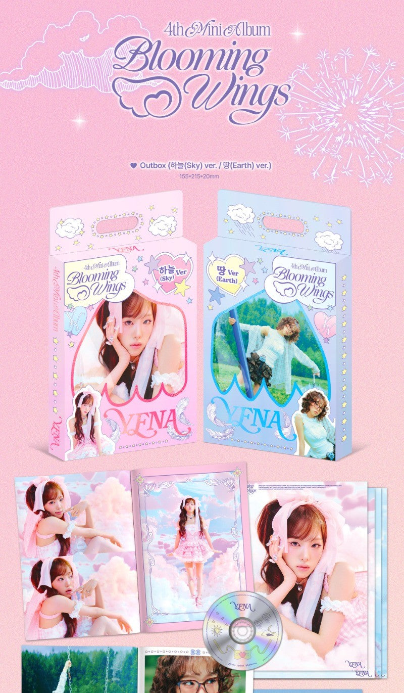 YENA 4th Mini Album – Blooming Wings (Random)
