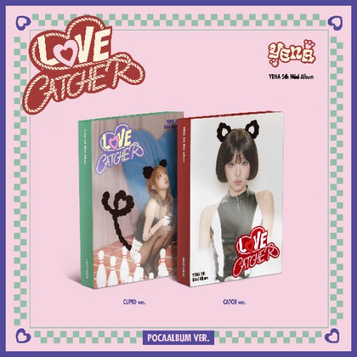 PRE-ORDER: YENA 5th Mini Album - LOVE CATCHER (POCA Album Ver.) (Random)
