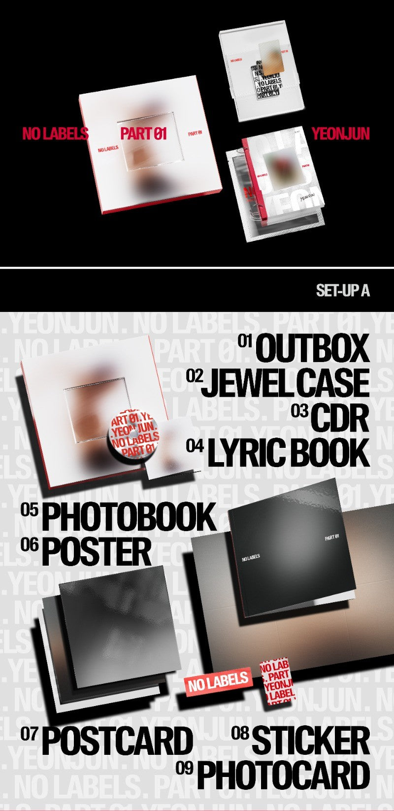 YEONJUN (TXT) 1st Mini Album - NO LABELS: PART 01 (Random)(TXT)