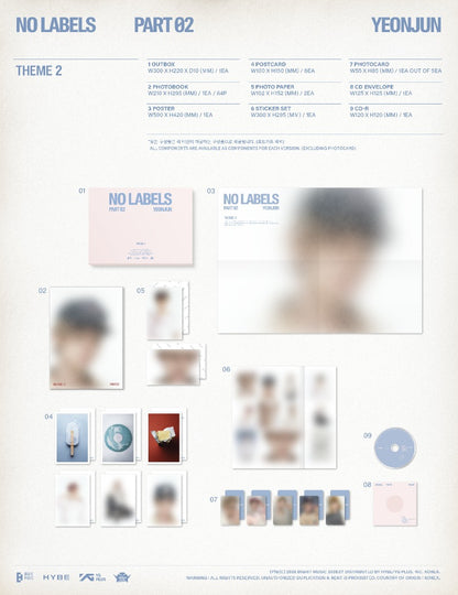 YEONJUN 2nd Mini Album - NO LABELS: PART 02 (Random)
