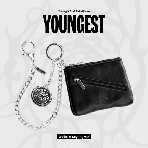 Young K (Day6) 2nd Full Album - YOUNGEST (Wallet & Keyring Ver.)