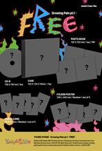 Load image into Gallery viewer, PRE-ORDER: YOUNG POSSE EP – [Growing Pain pt.1 : FREE] (Jewel Case Ver.)
