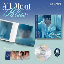 Load image into Gallery viewer, YOOK SUNGJAE (BTOB)﻿ 1st Mini Album – All About Blue (Jewel Ver.)
