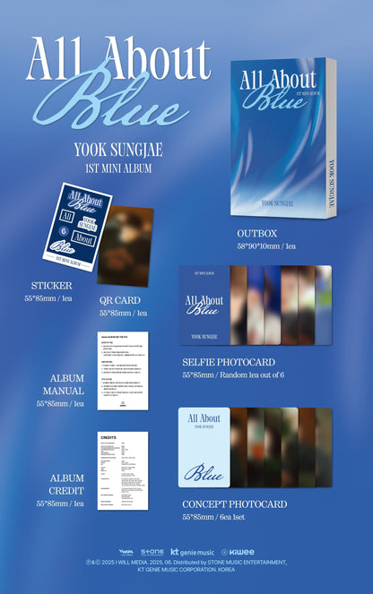 YOOK SUNGJAE (BTOB)﻿ 1st Mini Album – All About Blue (Platform Ver.)