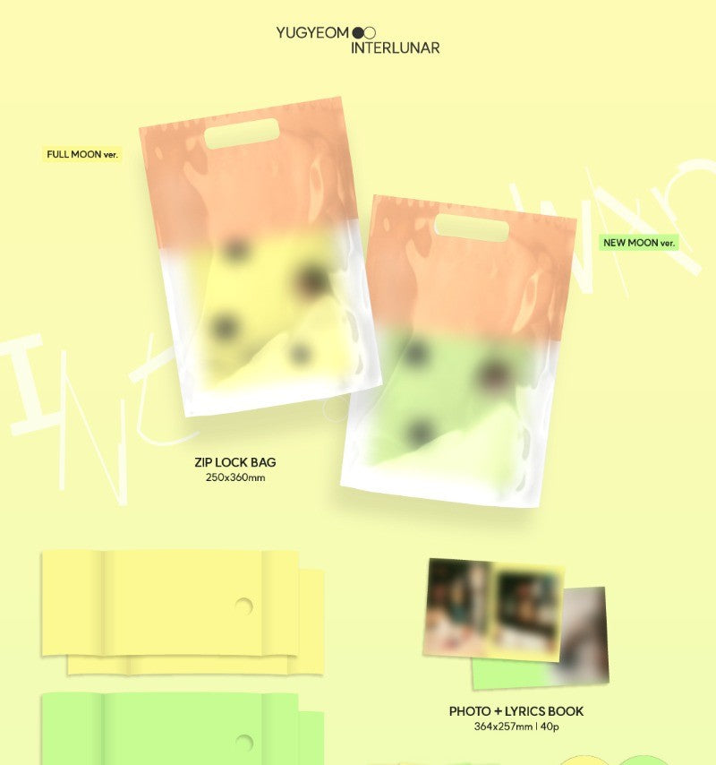YUGYEOM (GOT7) 2nd Album – Interlunar (Random)
