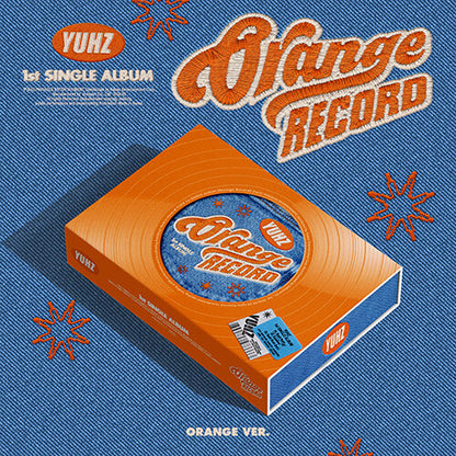 YUHZ 1st Single Album - Orange Record (Orange Ver.)