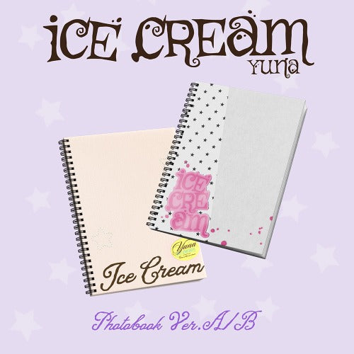 PRE-ORDER: YUNA (ITZY) 1st Mini Album – Ice Cream (Photobook Ver.) (Random)